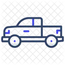 Pickup Truck Cargo Truck Luggage Carrier Icon