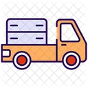 Pickup Van Pickup Truck Luggage Carrier Icon