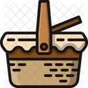 Picnic Basket Container Icon