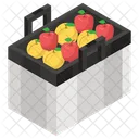 Food Basket Food Bucket Picnic Basket Icon