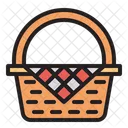 Picnic Basket Basket Shopping Bucket Icon