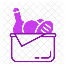 Picnic Basket  Icon