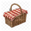 Basket Picnic Food Icon