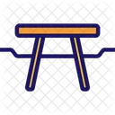 Tool Table Picnic Icon
