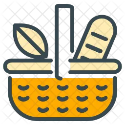 Picnic bucket  Icon