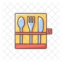 Picnic cutlery  Icône