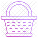 Picnic Food Basket Icon