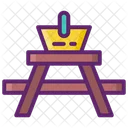 Picnic Table Table Camping Table Icon