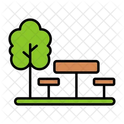 Picnic Table  Icon