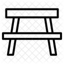 Picnic Table Icon
