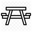 Picnic Table Icon