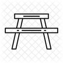 Picnic Table Icon