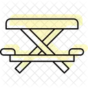 Picnic Table Outdoor Icon