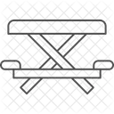 Picnic Table Outdoor Icon