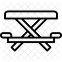Picnic Table Outdoor Icon