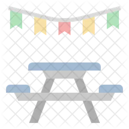 Picnic table  Icon