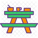Picnic Table  Icon
