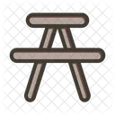 Bench Table Picnic Icon