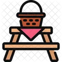 Picnic Table Camping Table Park Icon