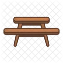 Picnic Table Picnic Table Icon