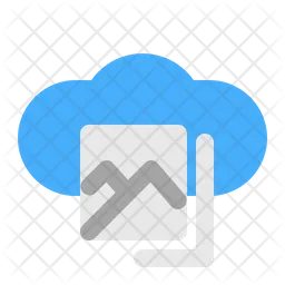 Cloud Picture  Icon