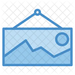 사진 프레임  아이콘