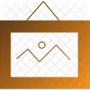사진 프레임 가정용품 사진 프레임 아이콘