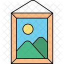 Picture Frame Wall Decor Photo Frame Icon