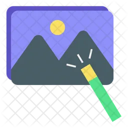 Picture Magic Wand  Icon