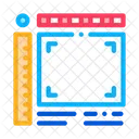 Picture Size Frame Icon