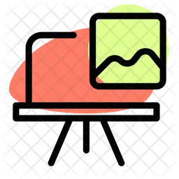 Picture Whiteboard  Icon