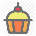 Pie Cupcake Food Icon