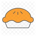 Pie Bakery Pumpkin Icon