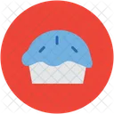 Pie Baked Cupcake Icon