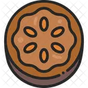 Pie Whole Dessert Icon