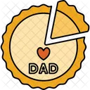 Pie Food Dad Icon