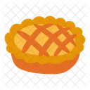 Pie Autumn Dessert Delicious Icon