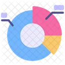 Flat Pie Chart Icon