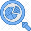 Pie Chart Search Report Icon