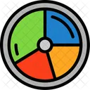 Pie Chart Data Visual Icon