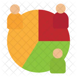 Diagramme circulaire  Icône