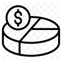 Diagramme circulaire  Icône