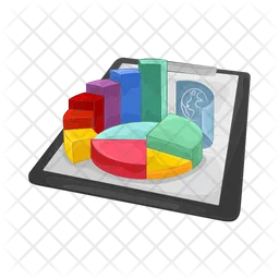 Diagramme circulaire  Icône