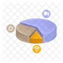 Diagramme Circulaire Diagramme Graphique Icon