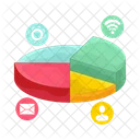 Diagramme Circulaire Diagramme Graphique Icon