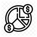 Diagramme circulaire  Icône