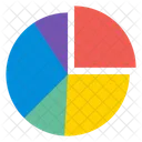 Pie Chart Report Analysis Icon
