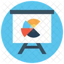 Pie Chart Analytics Presentation Icon