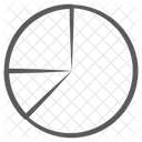 Doughnut Chart Pie Chart Graphical Presentation Icon