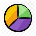 Diagramme circulaire  Icône
